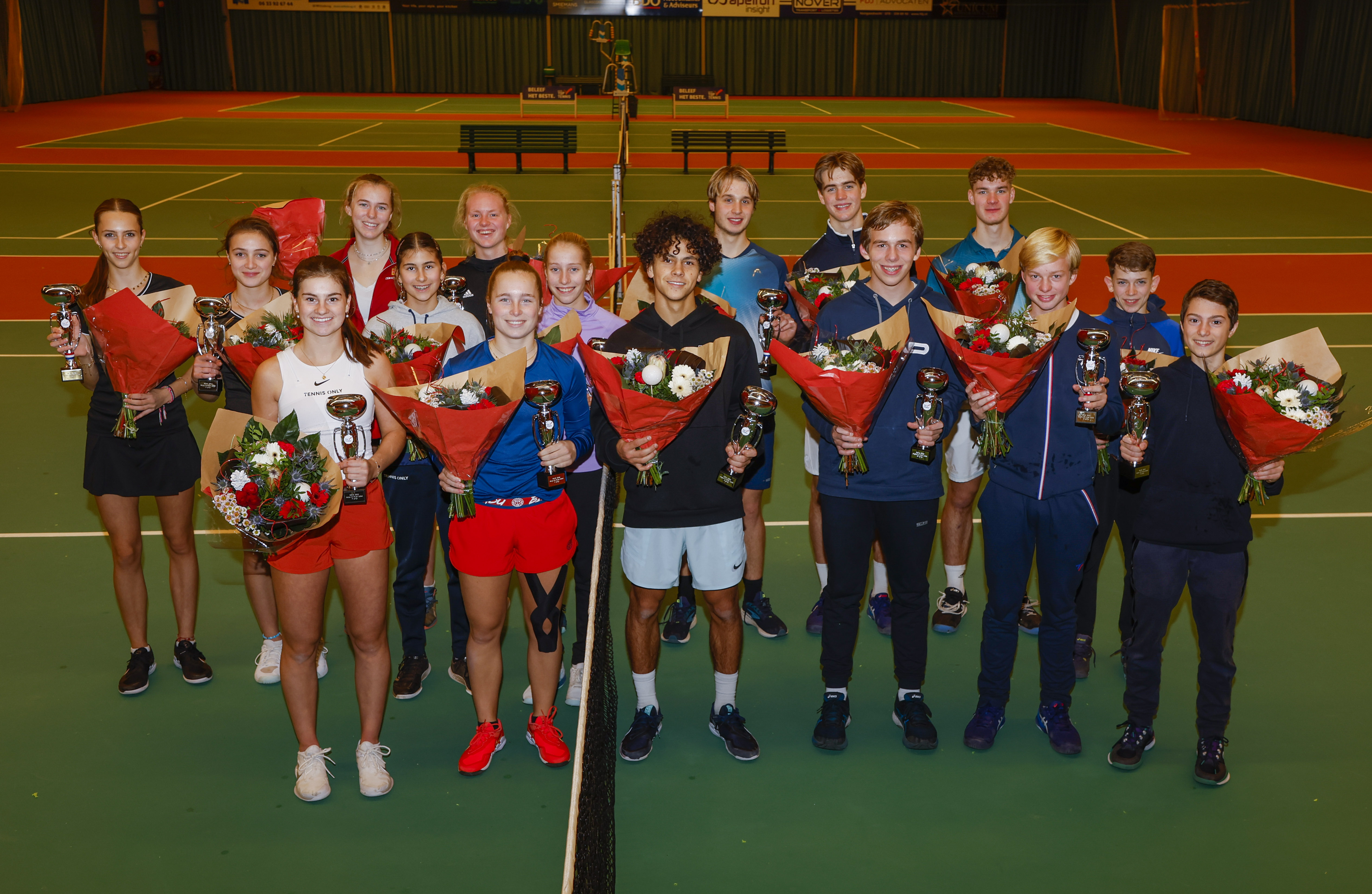 Dubbelkampioenen Nationale Overdekte Junioren Kampioenschappen Bekend 