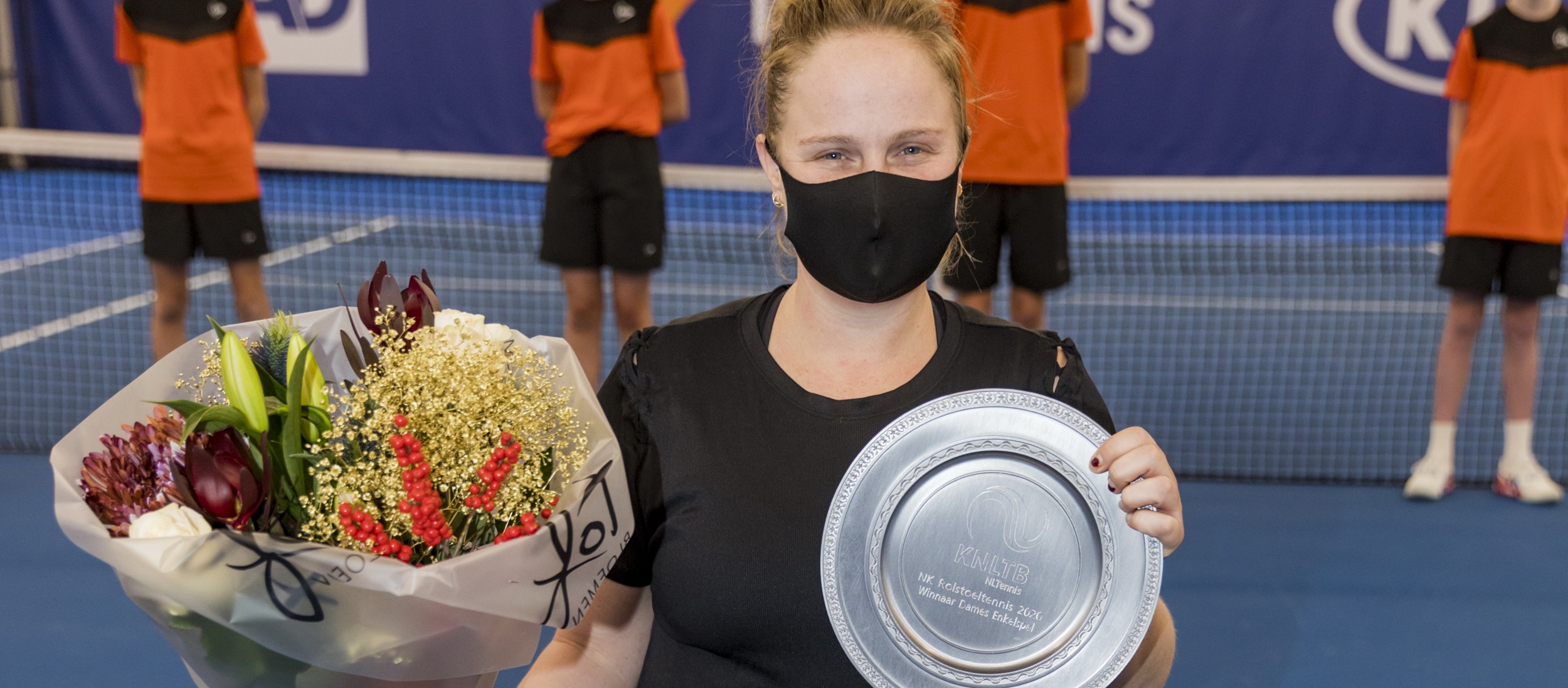 Aniek van Koot NK prijsuitreiking