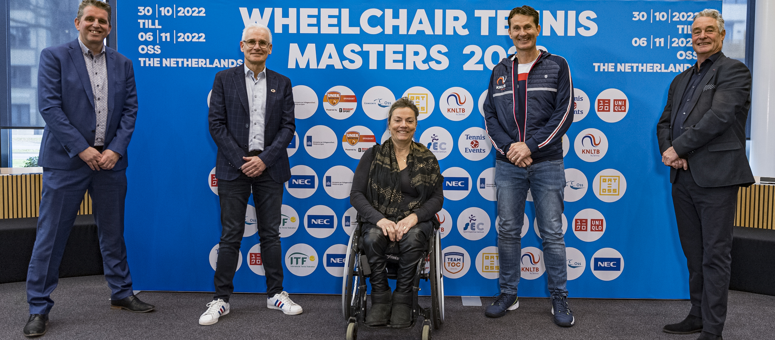 Persconferentie Wheelchair Tennis Masters 2